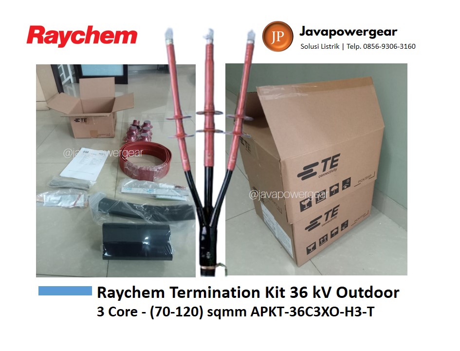 Raychem Termination Kit 36 kV Outdoor APKT-36C3XO-H3-T