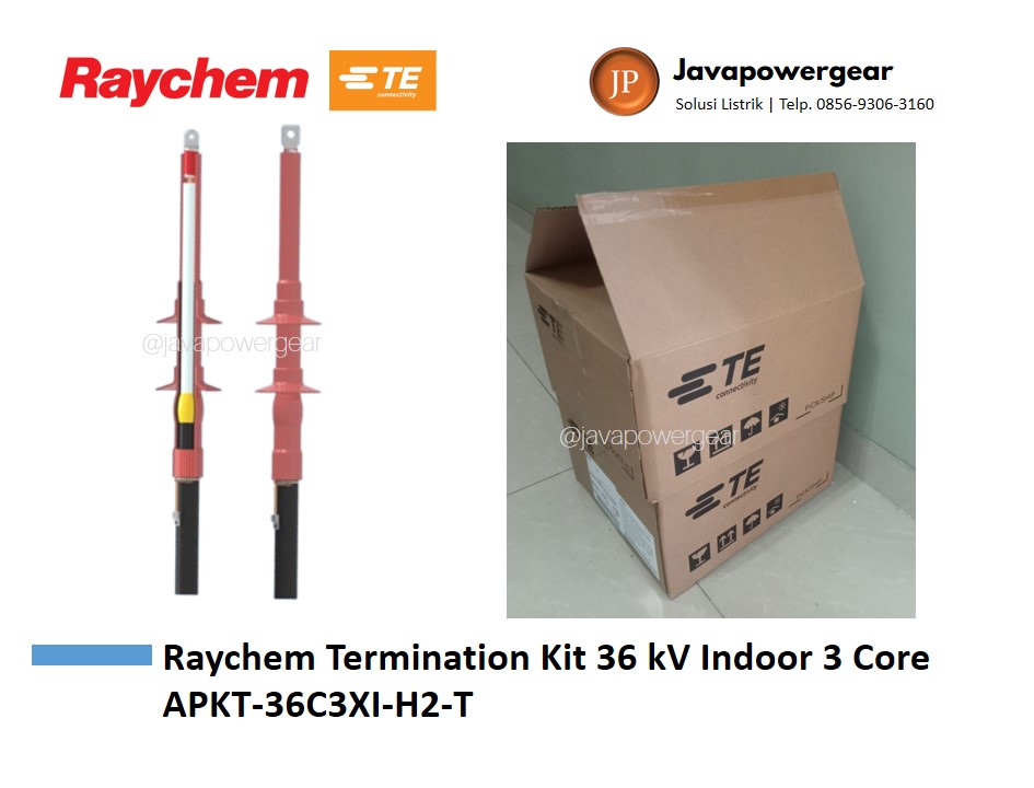 Raychem Termination Kit 36 kV Indoor 3 Core APKT-36C3XI-H2-T