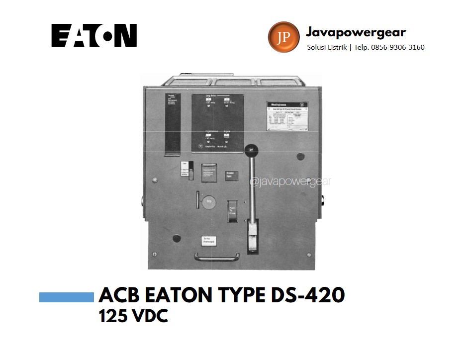 ACB EATON TYPE DS-420 125 VDC
